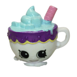 Shopkins Hot Chocco Cupcake Team #FF-020 Season 3 Classic Finish Food Fair